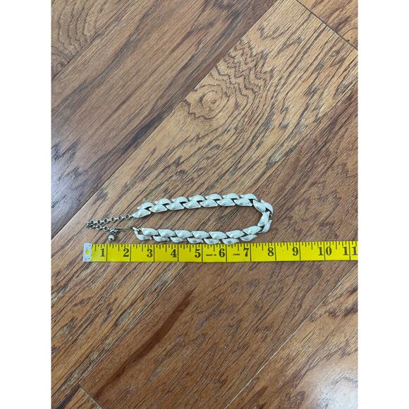 B27 Lisner Chunky Choker Necklace Vintage Silver Tone Statement Old Hollywood - Picture 9 of 9